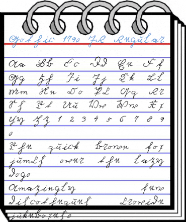 Gothic 1790 JR Regular Font