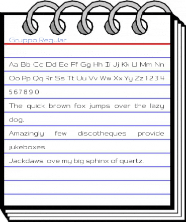 Gruppo Regular Font