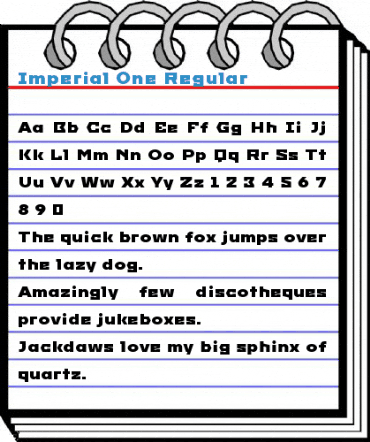 Imperial One Regular Font