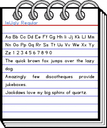 ImUgly Regular Font