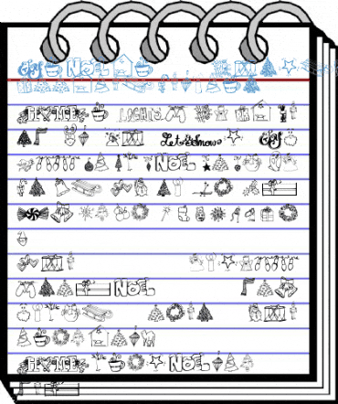 Janda Christmas Doodles Regular Font