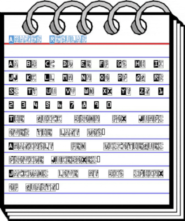 Amazer Regular Font