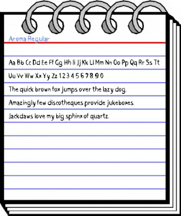 Aroma Regular Font