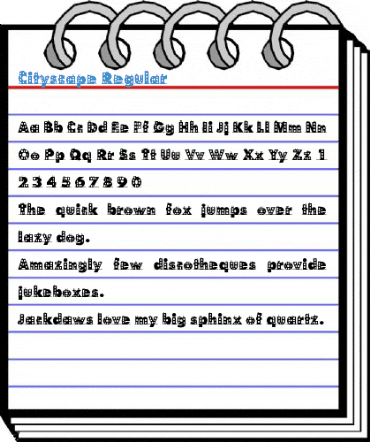 Cityscape Regular Font
