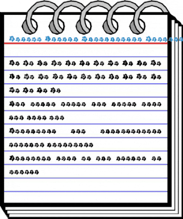 Autumn Leaves Highlighted Regular Font