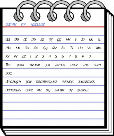 Bammy Imp Regular Font