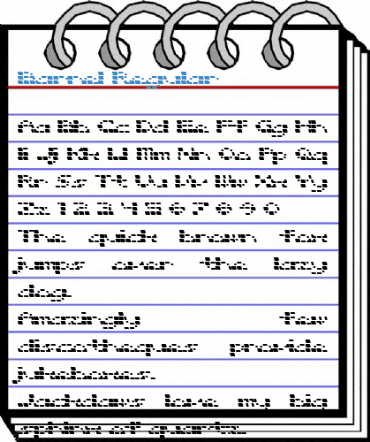 Barrel Regular Font
