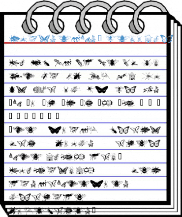 wminsects1 Font