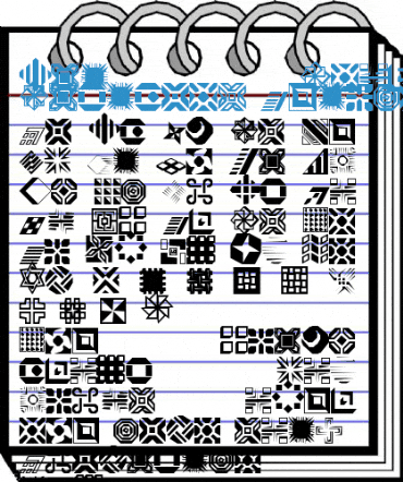 Big Storing Dingbats Regular Font