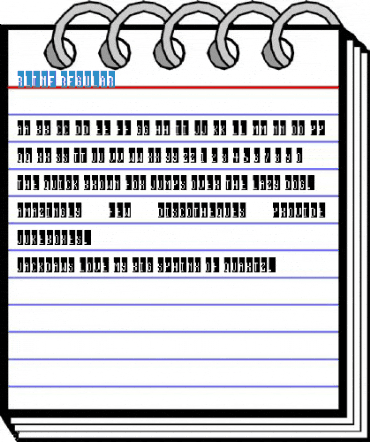 Blinf Regular Font