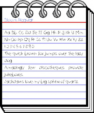 Bloom Regular Font