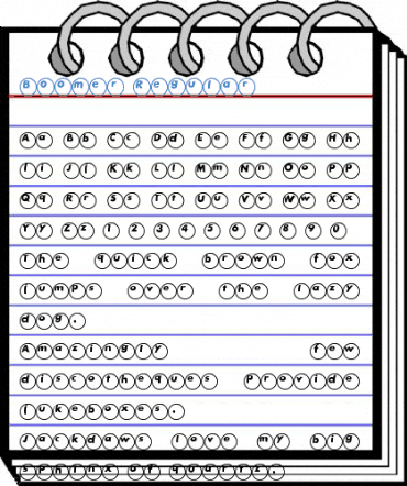 Boomer Regular Font