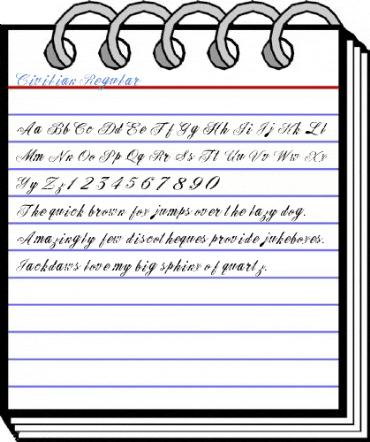 Civilian Regular Font