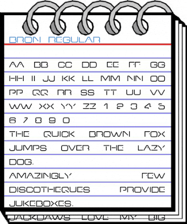 Bron Regular Font