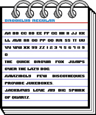 Brooklyn Regular Font