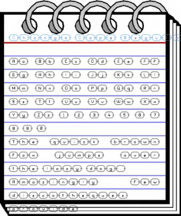 Changa Caps Regular Font