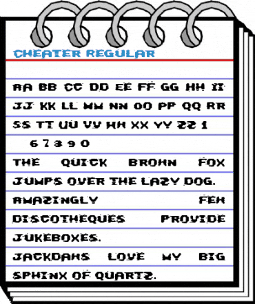 Cheater Regular Font