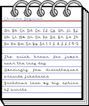 Chrome Regular Font