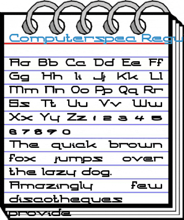 Computerspec Regular Font