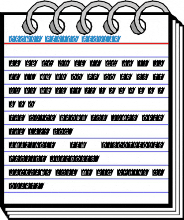 Crowny Pehido Regular Font