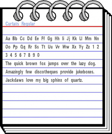 Curtain Regular Font
