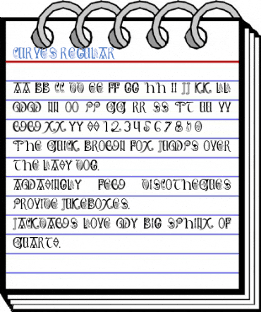 Curves Regular Font