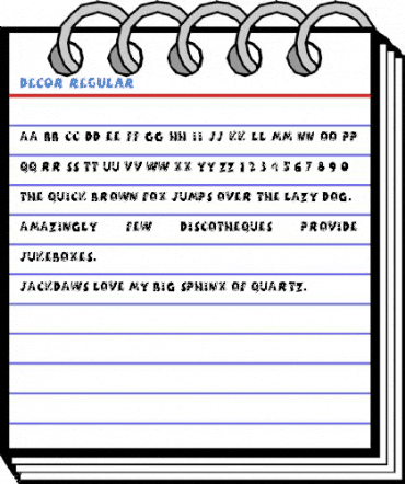 Decor Regular Font