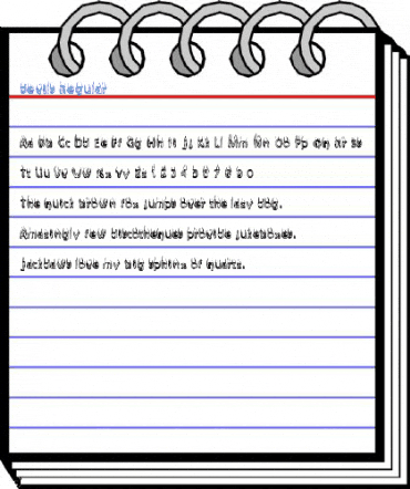 devils Regular Font