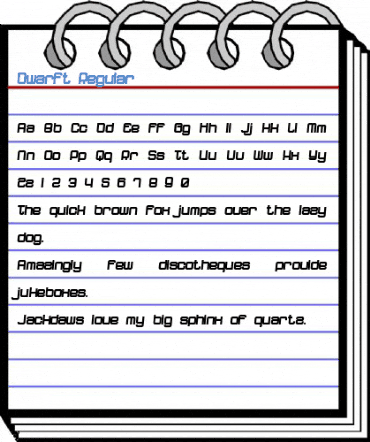 Dwarft Regular Font