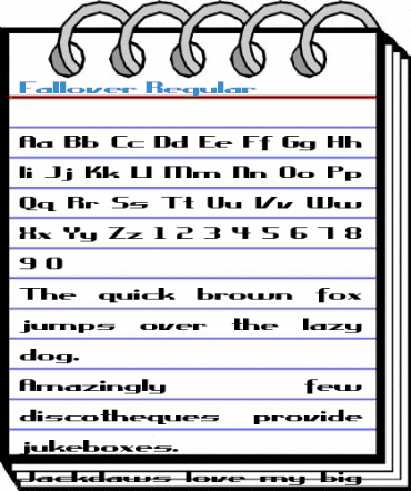Fallover Regular Font
