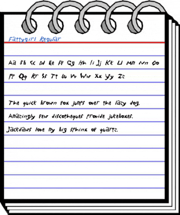 Fattygirl Regular Font