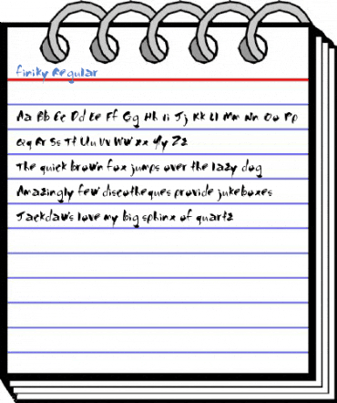 finiky Regular Font