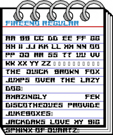 Fireeno Regular Font