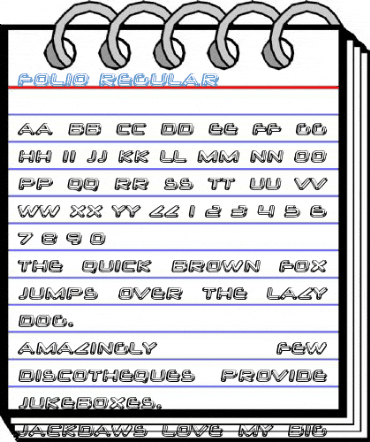 Folio Regular Font