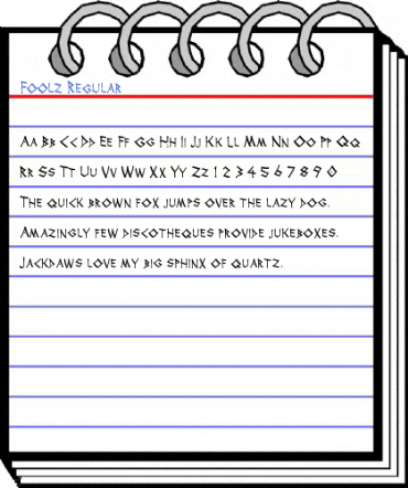 Foolz Regular Font