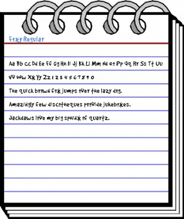 Foxy Regular Font