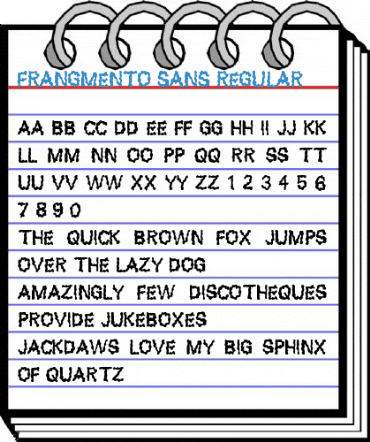Frangmento Sans Regular Font
