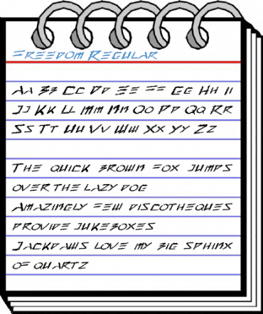 Freedom Regular Font