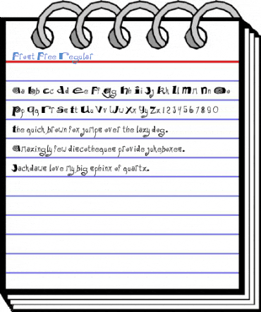 Frost Free Regular Font