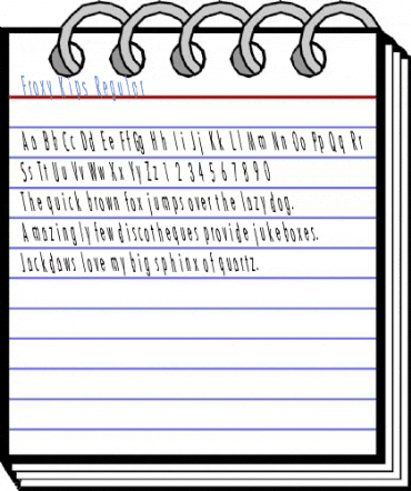 Froxy Kips Regular Font