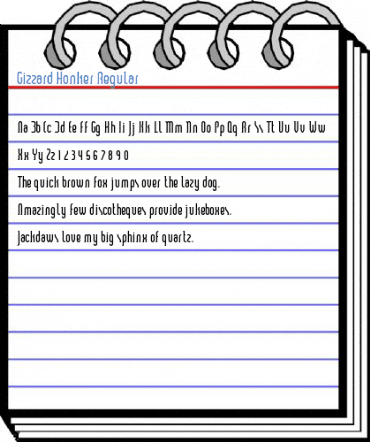 Gizzard Honker Regular Font