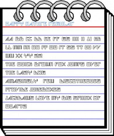 Happy Nature Regular Font