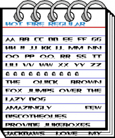 Hot Fire Regular Font