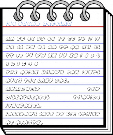 Ice Cream Regular Font