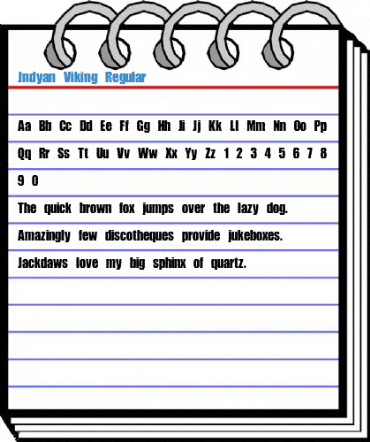 Indyan Viking Regular Font