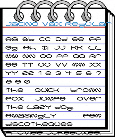 Jacino Vax Regular Font