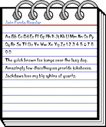 Jain Fonda Regular Font