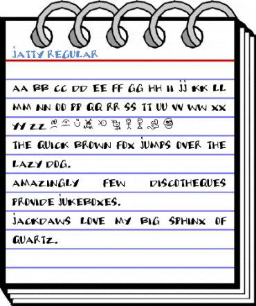 Jatty Regular Font