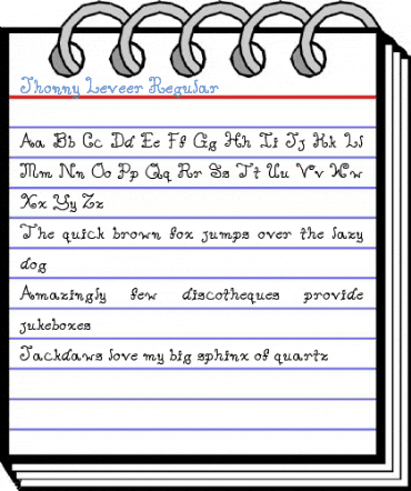 Jhonny Leveer Regular Font