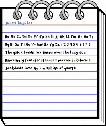 Judas Regular Font